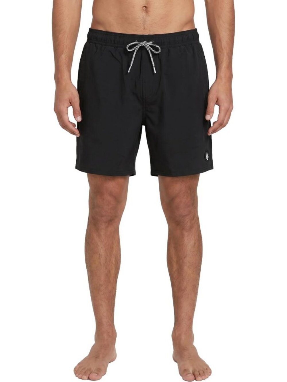 Men's 17" Quick-Dry Elastic Waist Surf Swim Trunks with Drawstring & Pocket